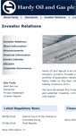 Mobile Screenshot of investor-hardyoil.com